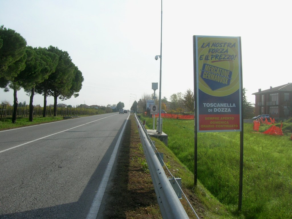 AUTOVELOX LATO DESTRO VIA EMILIA SUBITO PRIMA LOCALITA' SELVA VERSO FAENZA